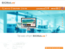 Tablet Screenshot of bicweb.vn